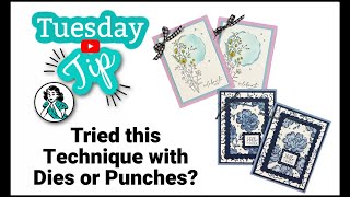 Spotlight Card Making Technique 4 Ways To Make Easy Cards [upl. by Inge]