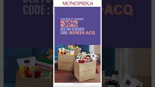 Les courses chez Monoprix [upl. by Chinua]