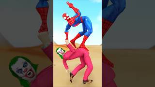 Who is Stronger Spiderman vs Joker Venom Aquaman gta spiderman funnyvideo homemaranha [upl. by Meng]