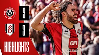 Sheffield United 33 Fulham  Premier League highlights [upl. by Vilma]