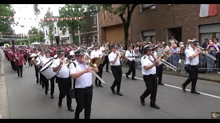 Schützenfest 2024 in Büttgen Den Paradeplatz räumen und gleichzeitig der Aufmarsch zur Parade [upl. by Eiresed]