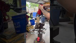 Can your miter saw do this tools construction carpentry [upl. by Seugram825]