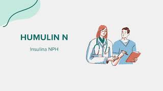 Humulin N Insulina NPH  Drug Rx Información SpanishEspañol [upl. by Arfihs]