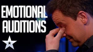 MOST EMOTIONAL Auditions  Britains Got Talent [upl. by Sansone]