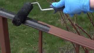 How to Paint a Rusted Wrought Iron Railing [upl. by Alliuqa]