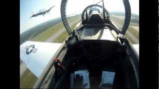 Navy T6 Texan II GoPro HD HERO Video [upl. by Norman461]