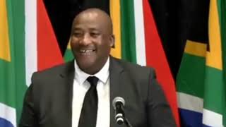 Stealing the show  Gayton McKenzie at swearing in [upl. by Inek]