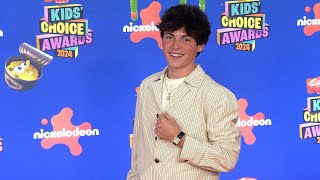 Brady Noon 2024 Kids Choice Awards Orange Carpet [upl. by Christina336]