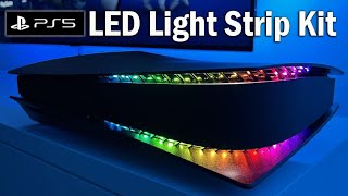 PS5 Custom LED Light Strip Kit by eXtremeRate [upl. by Enirolf305]