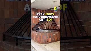 Où se trouve le mobilier urbain antisdf  shorts [upl. by Rasmussen]