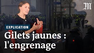 « Gilets jaunes »  comment l’engrenage des violences s’est mis en place [upl. by Froma333]