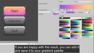 How to extract a gradient from a sprite Native Gradient Map for Unity [upl. by Aneladgam]