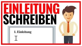 Einleitung schreiben für deine HausarbeitBachelorarbeit [upl. by Ettennig]