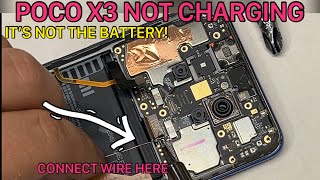 POCO X3 NOT Charging Battery Problem  FREE Repair DIY [upl. by Calloway331]