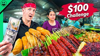 100 Cambodian Street Food Challenge I got scammed [upl. by Vivi705]