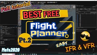 Msfs2020Create easy IFR or VFR Flight plans using Little NavMapGreat for BeginnersAdvanced users [upl. by Anitrebla232]