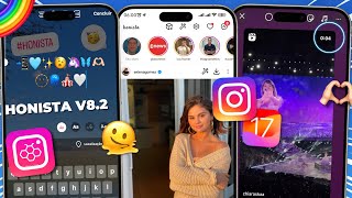 🦋HONISTA v82 INSTAGRAM IGUAL IPHONE COM EMOJIS iOS BORDAS REDONDAS NO REPOST 2024🥳 [upl. by Theron]