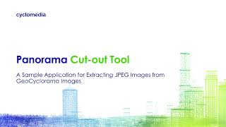 How to use Cyclomedias Panorama Cutout Tool  Cyclomedia 360 Academy [upl. by Ng]