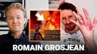 F1 Miracle Grosjean Explains What Changed after his Fireball Crash  Nico Rosberg  Podcast 21 [upl. by Sell521]