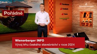 Wienerberger INFO – pohled na vývoj trhu českého stavebnictví v roce 2024 [upl. by Ehcram]