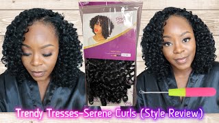 Trendy TressesSerene Curls Style Review [upl. by Loyce]