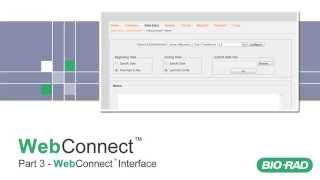 BioRad WebConnect Training  Part 3  WebConnect Interface [upl. by Hyacintha]