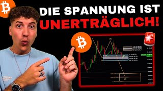 Unerträgliche Spannung Würdest Du DAS aushalten Bitcoin Analyse nach SK System [upl. by Esinart610]