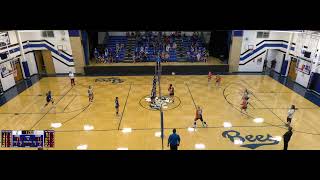 Bloomfield High School vs Osmond High School Womens Varsity Volleyball [upl. by Connett331]