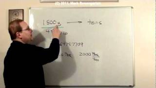 Ask Rosengarten 12111 Converting Grams To Tons [upl. by Snyder]