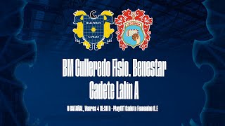 PLAYOFF GE CADETE FEMENINO  BM Culleredo Fisio Benestar  Cadete Lalín A  Venres 4 1930h [upl. by Anom]