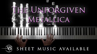 Metallica  The Unforgiven  Advanced Piano Cover Arr Yannick Streibert [upl. by Leoj767]