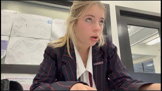 SCHOOL VLOG A realistic day in my life [upl. by Shulman139]