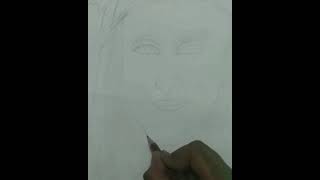 how to draw Mona Lisa Monalisa drawing step by step outline tutorial [upl. by Virgilia845]