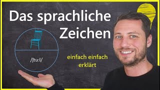 Inhaltsseite und Ausdrucksseite des sprachlichen Zeichens  Grundwissen Linguistik [upl. by Wailoo]