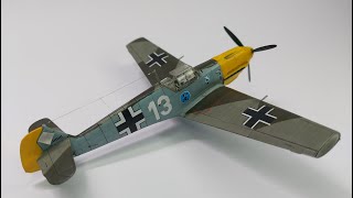 Bf109E3 ICM 172  Full video build [upl. by Molton]