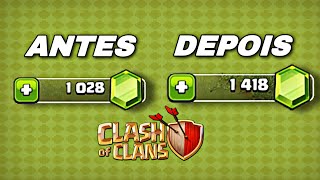 Como Conseguir Gemas De GraçaEm 5 minutosClash Of Clans [upl. by Micheil]