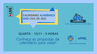 Calendário Acadêmico Ano Civil de 2022 [upl. by Gustaf]