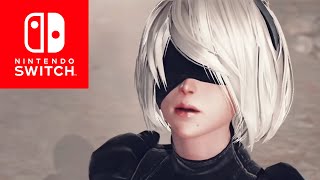 FIRST 45 Minute Nier Automata Nintendo Switch Gameplay No Commentary [upl. by Leivad]