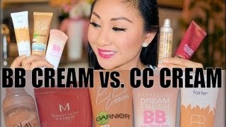 BB CREAM vs CC CREAM What is the difference Demos and Reviews Tarte BB Garnier BB Olay CC [upl. by Macey]