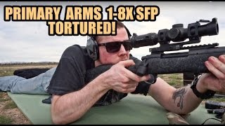 Primary Arms 18x ACSS SFP Scope takes a BEATING [upl. by Kathie]