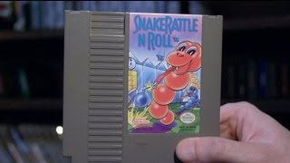 Snake Rattle N Roll NES Video Game James amp Mike [upl. by Novets727]