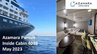 Azamara Pursuit  Inside Cabin 4038  Tour amp Review [upl. by Alecia]