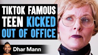 TikTok FAMOUS TEEN Kicked Out Of Office Instantly Regrets It  Dhar Mann [upl. by Maleki]