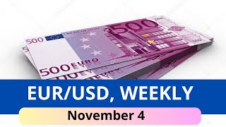 EUR USD Weekly Forecast for November 4 2024 [upl. by Emoryt]