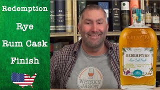 Redemption Rye Rum Cask Finish Review by WhiskyJason [upl. by Abrahams]