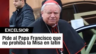 Cardenal Sandoval Íñiguez Apoya Peticiones para Preservar la Misa en Latín [upl. by Mansfield557]