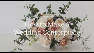 How To Make a Wedding Centerpiece with Fake Flowers [upl. by Coney133]