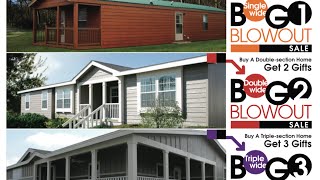 Palm Harbor Homes  BOGO Blowout Promo Video [upl. by Blood]