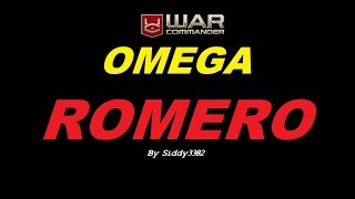 War Commander  Survivors 240 Omega Romero Base Updated Video [upl. by Meenen25]