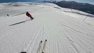 Serre chevalier piste bleue Chauvet [upl. by Urias]